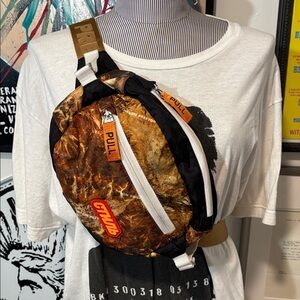 Heron Preston Camo Print Sling Bag or Bum Bag